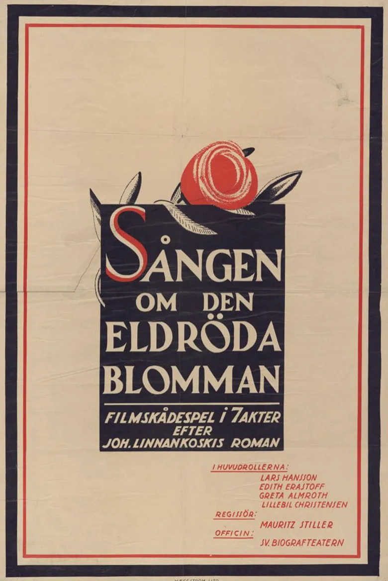 Affiche de Le Chant de la fleur écarlate