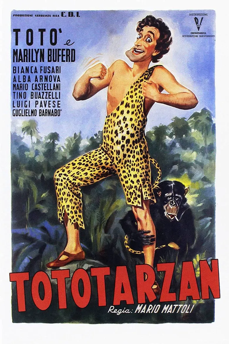 Affiche de Tototarzan