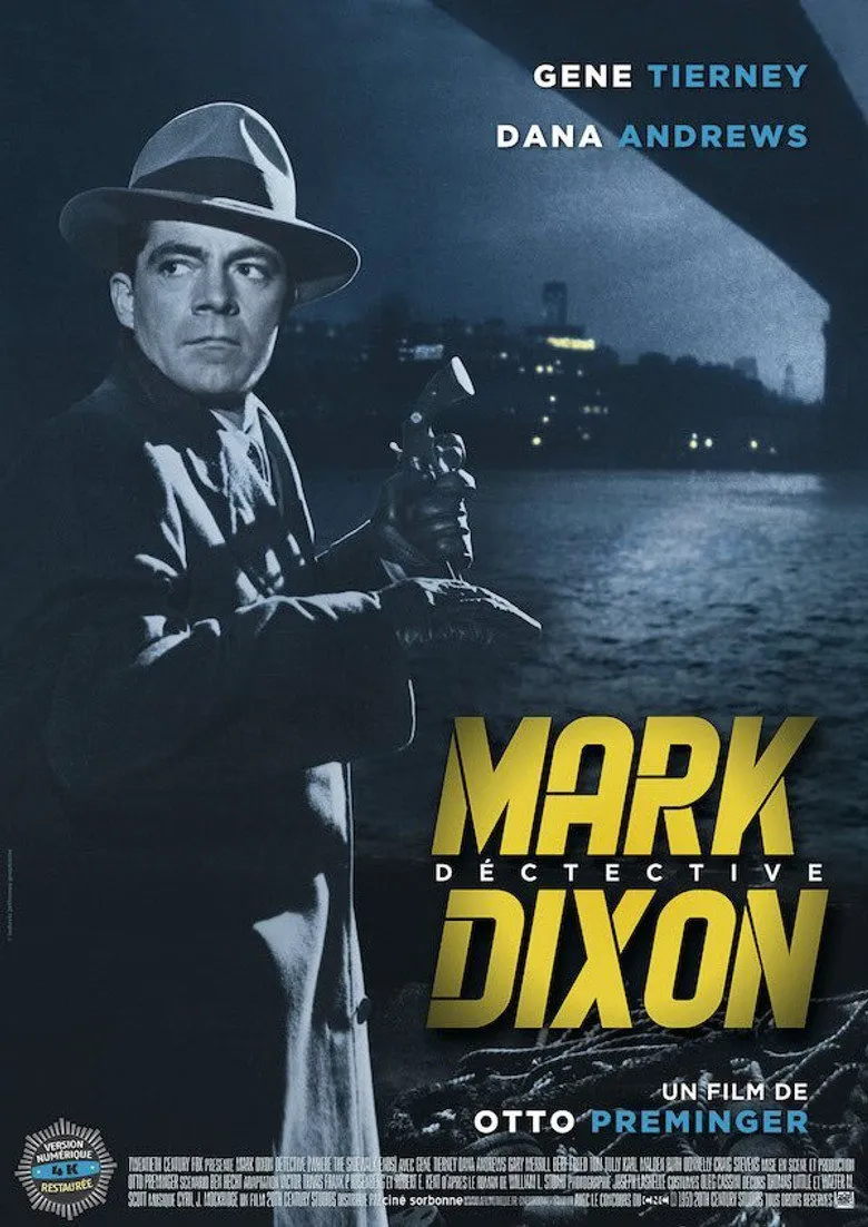 Affiche de Mark Dixon, détective