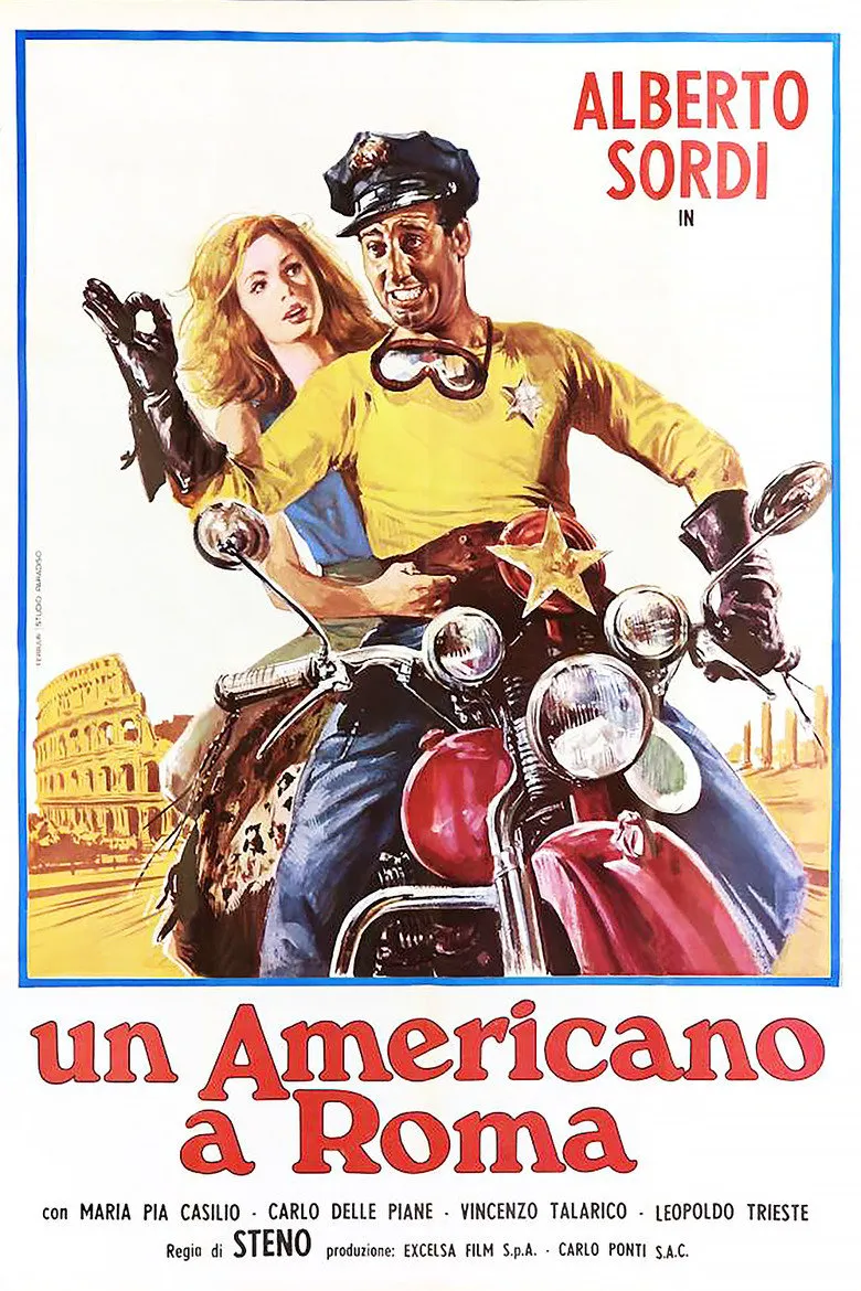 Affiche de Un Américain à Rome