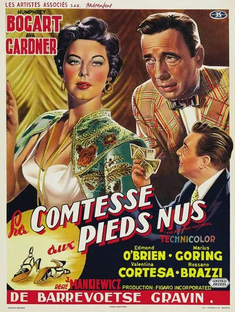 Affiche de La Comtesse aux pieds nus
