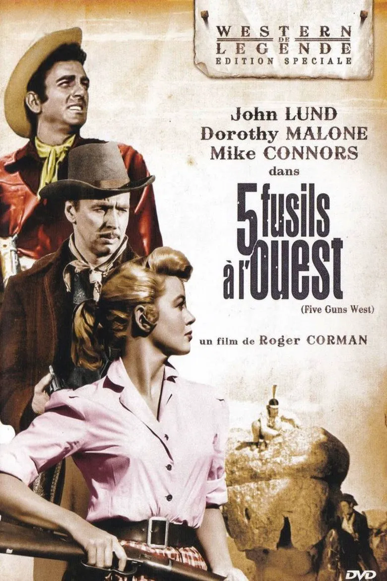 Affiche de 5 Fusils À l'Ouest
