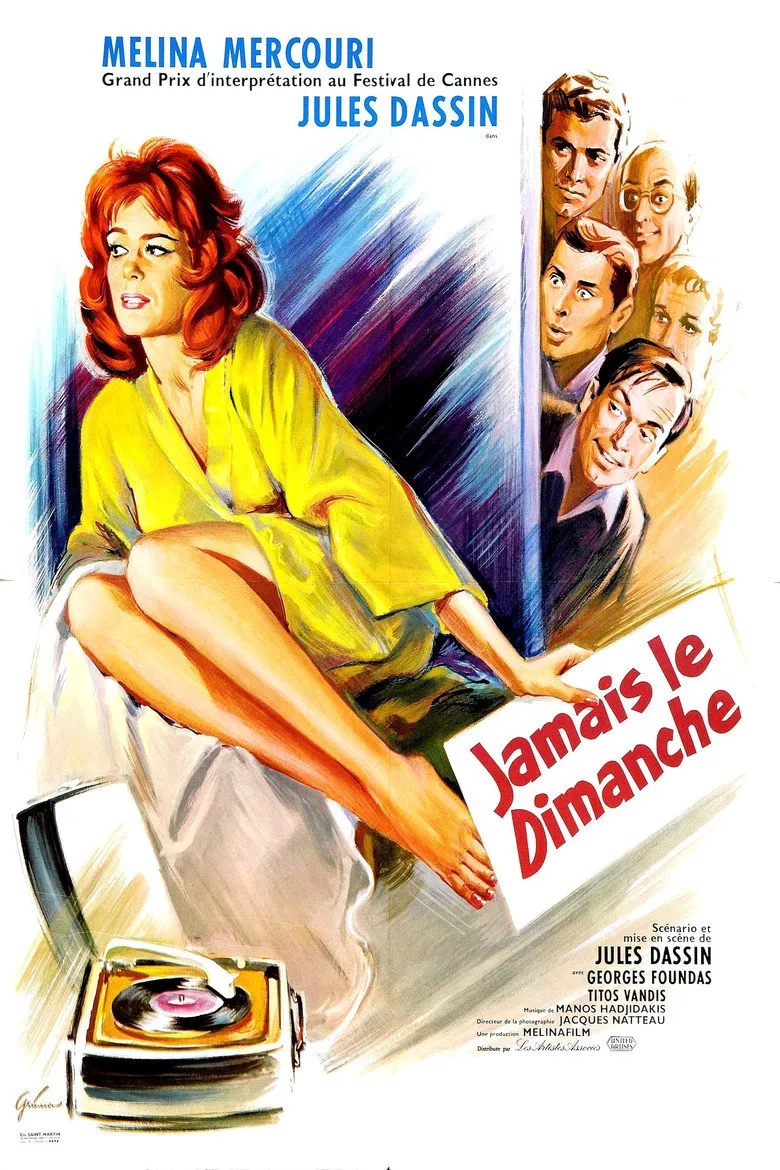 Affiche de Jamais le dimanche