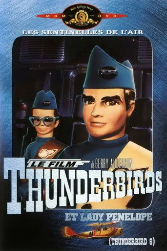 Affiche de Thunderbirds et Lady Penelope