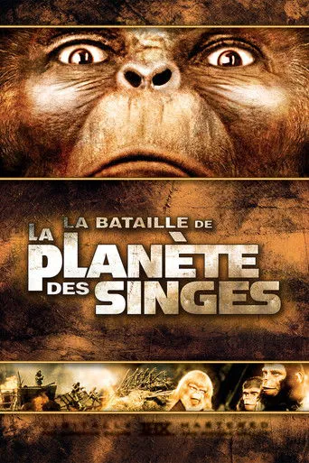 Affiche de La Bataille de la planète des singes