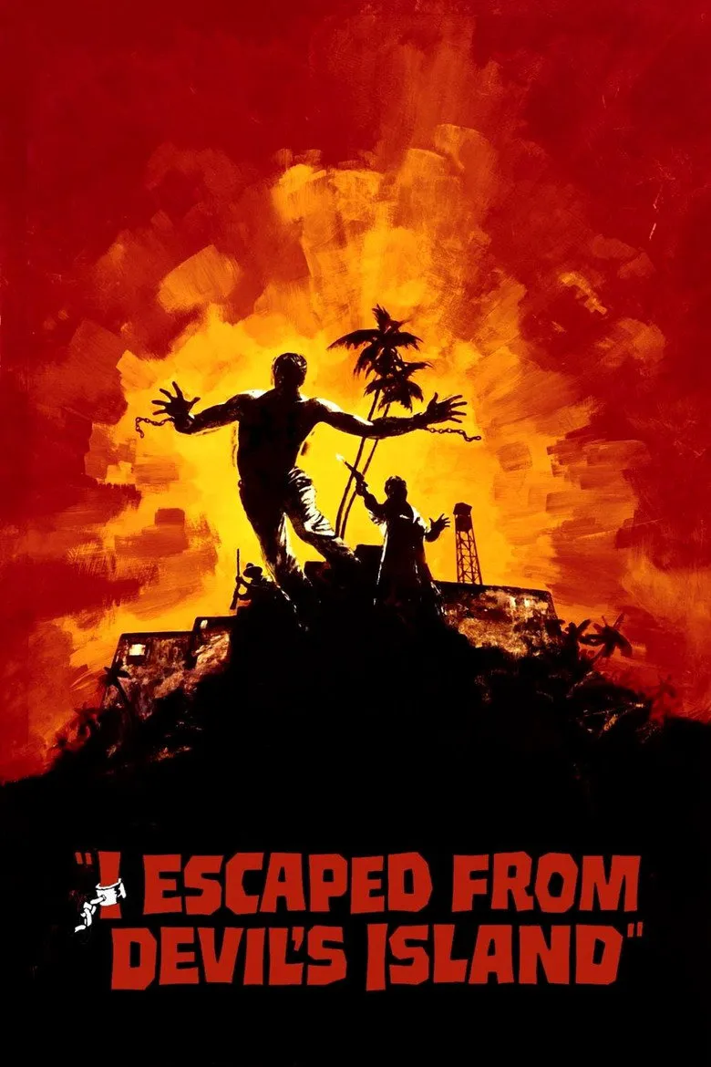 Affiche de L'Évadé de l'île du Diable