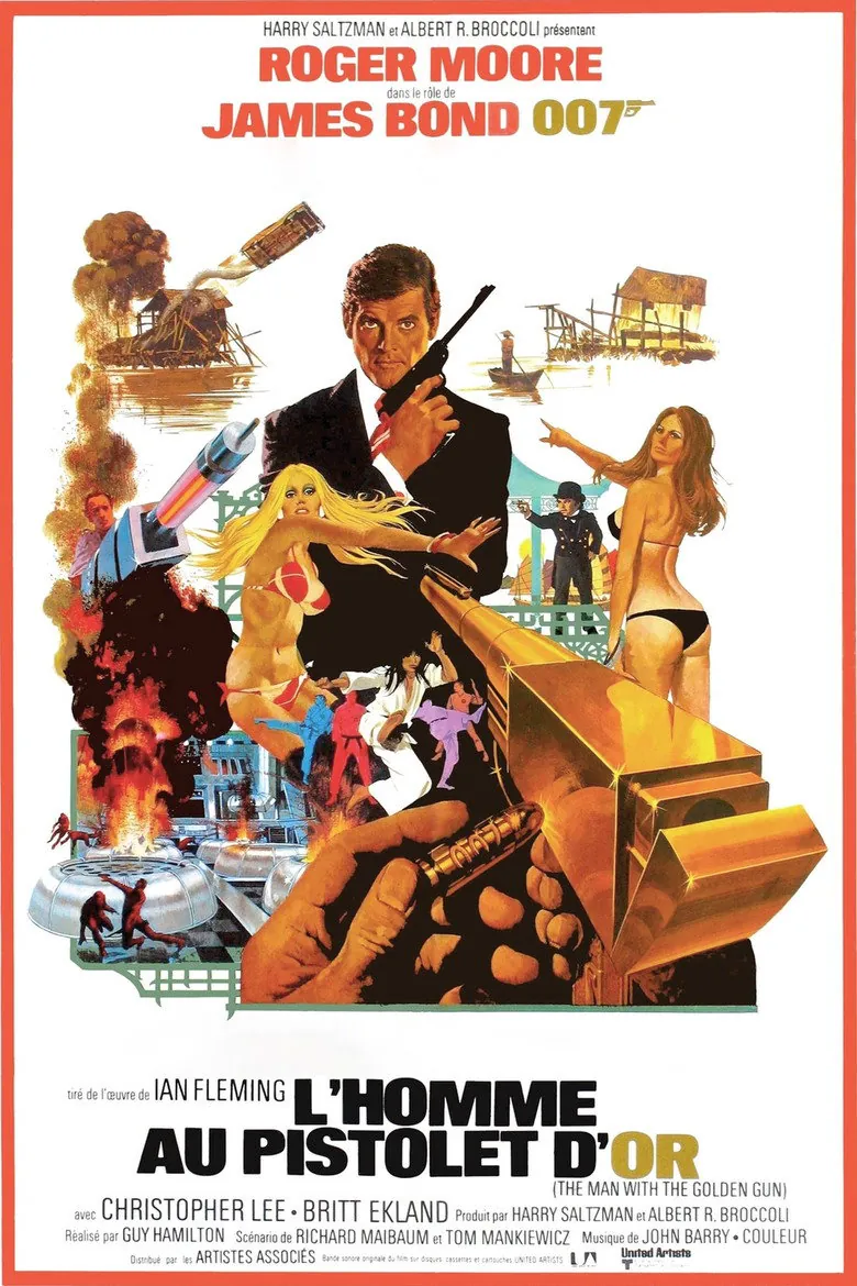 Affiche de L'Homme au pistolet d'or