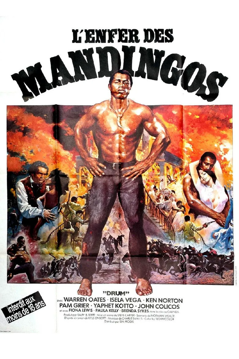 Affiche de L'enfer des mandingos