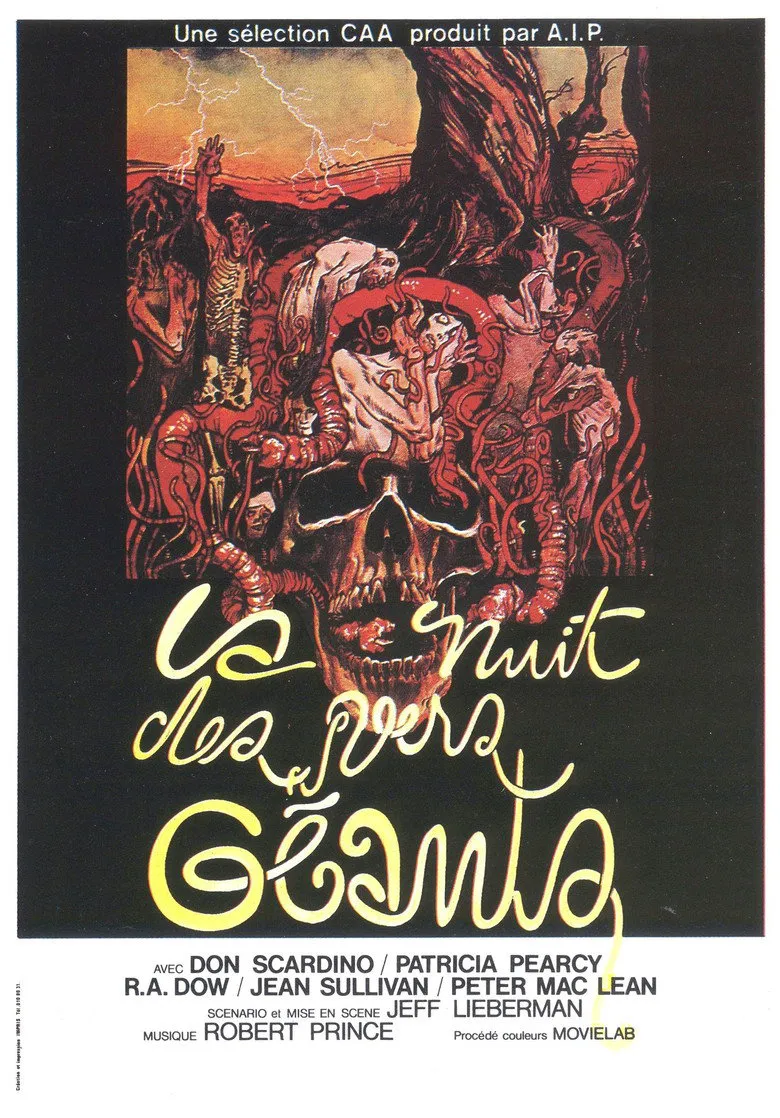 Affiche de La Nuit des vers géants