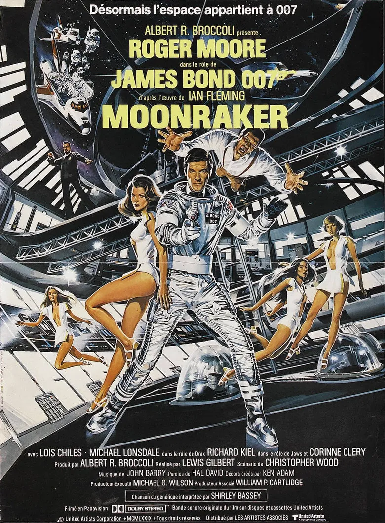 Affiche de Moonraker