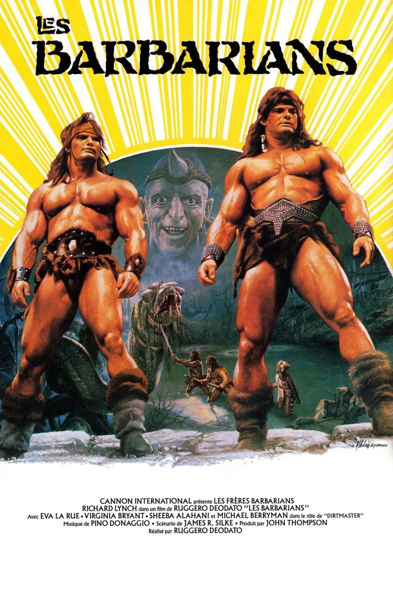 Affiche de Les Barbarians
