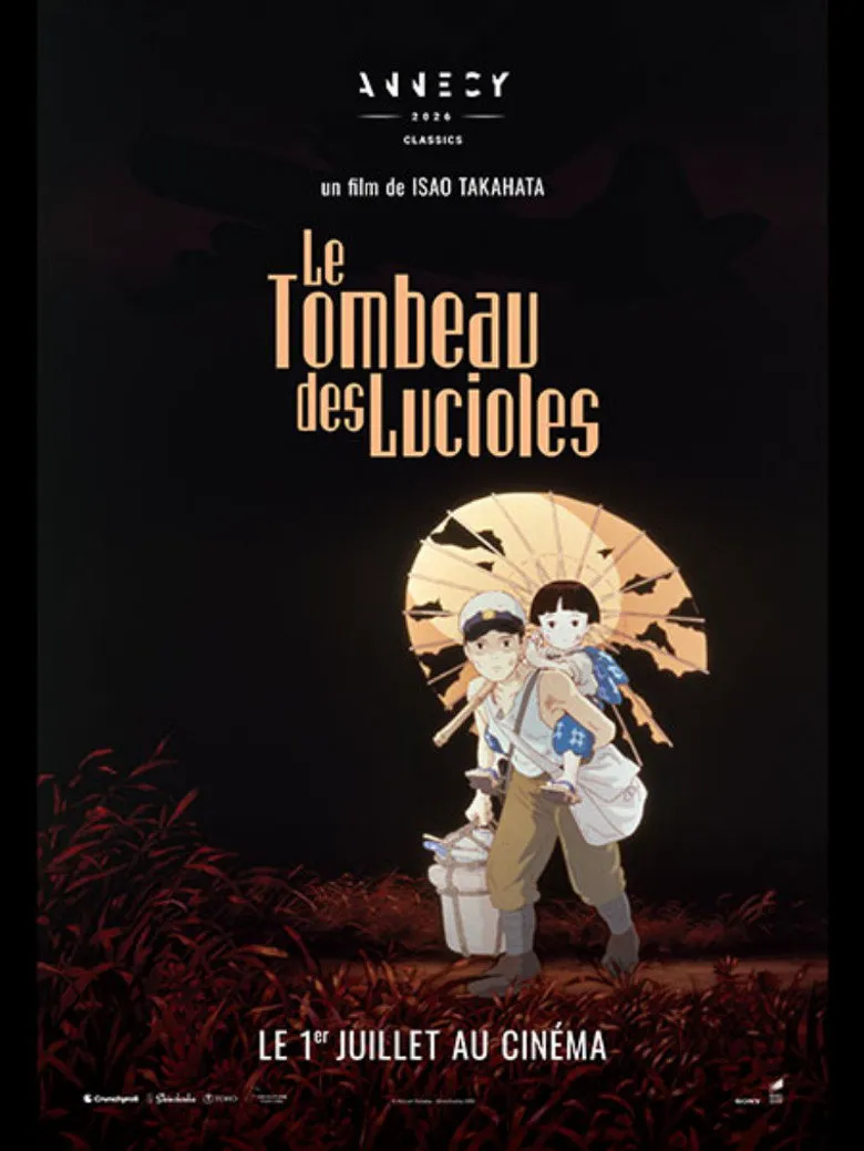 Affiche de Le Tombeau des Lucioles