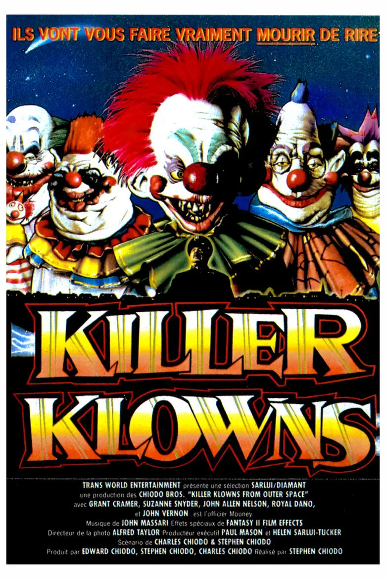 Affiche de Les Clowns tueurs venus d'ailleurs