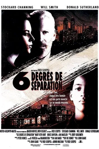 Affiche de Six Degrés de Séparation