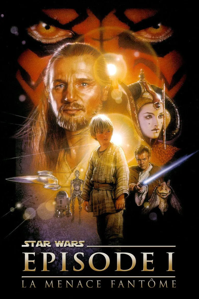 Affiche de Star Wars, épisode I - La Menace fantôme