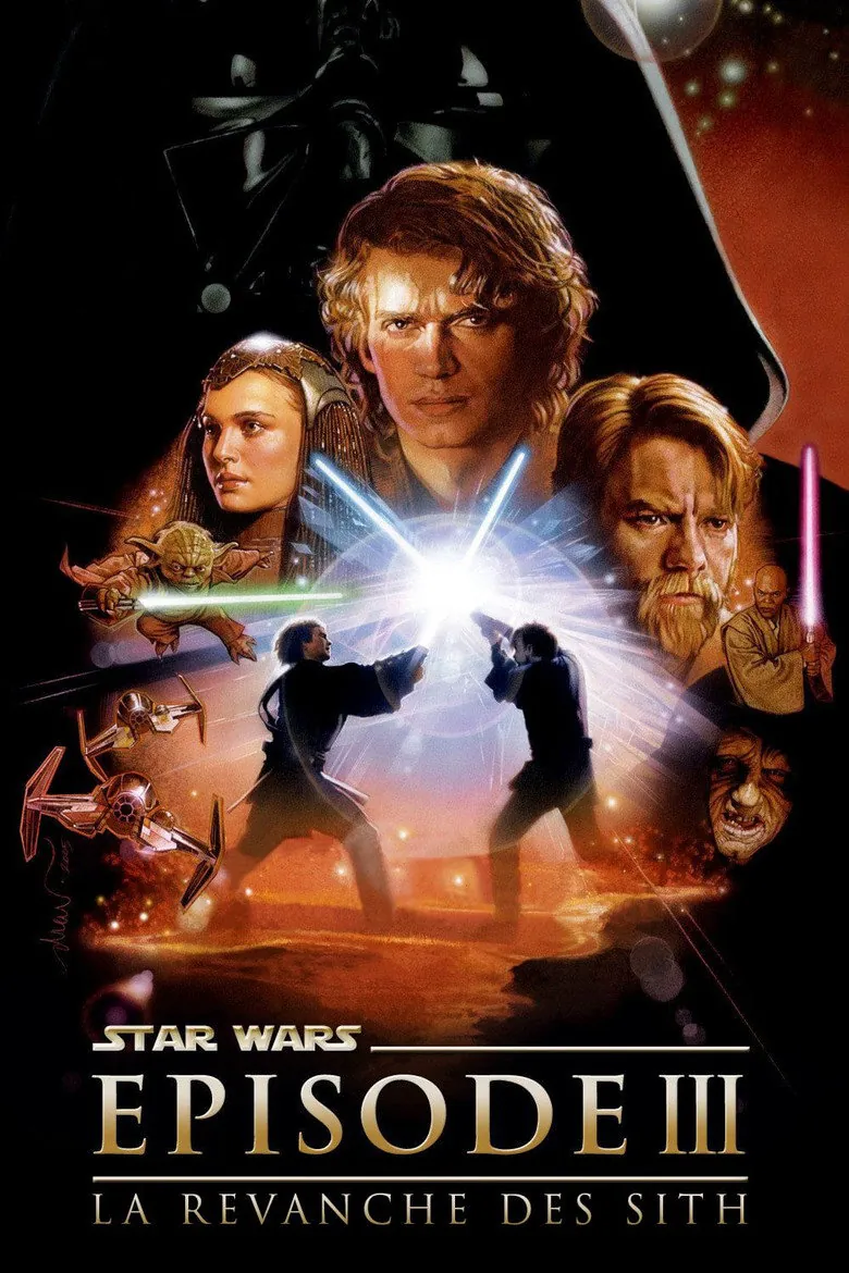 Affiche de Star Wars, épisode III - La Revanche des Sith