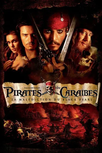 Affiche de Pirates des Caraïbes : La Malédiction du Black Pearl