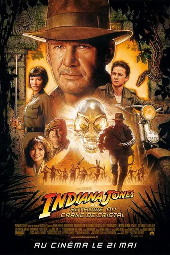 Affiche de Indiana Jones et le royaume du crâne de cristal