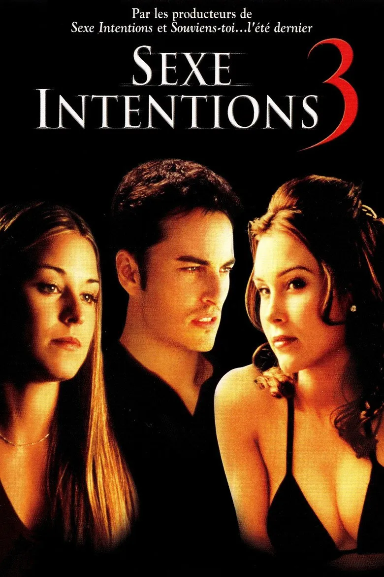 Affiche de Sexe intentions 3