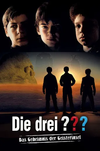 Affiche de Les trois jeunes détectives - le secret de l'île aux fantômes