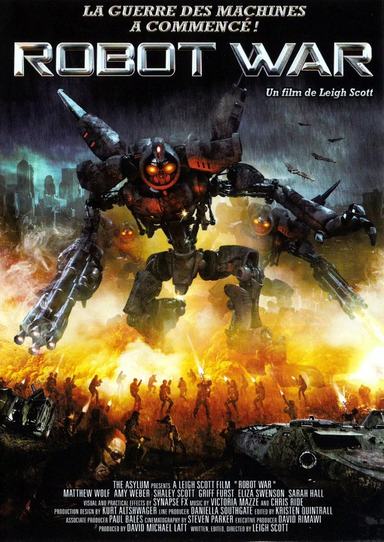 Affiche de Robot War