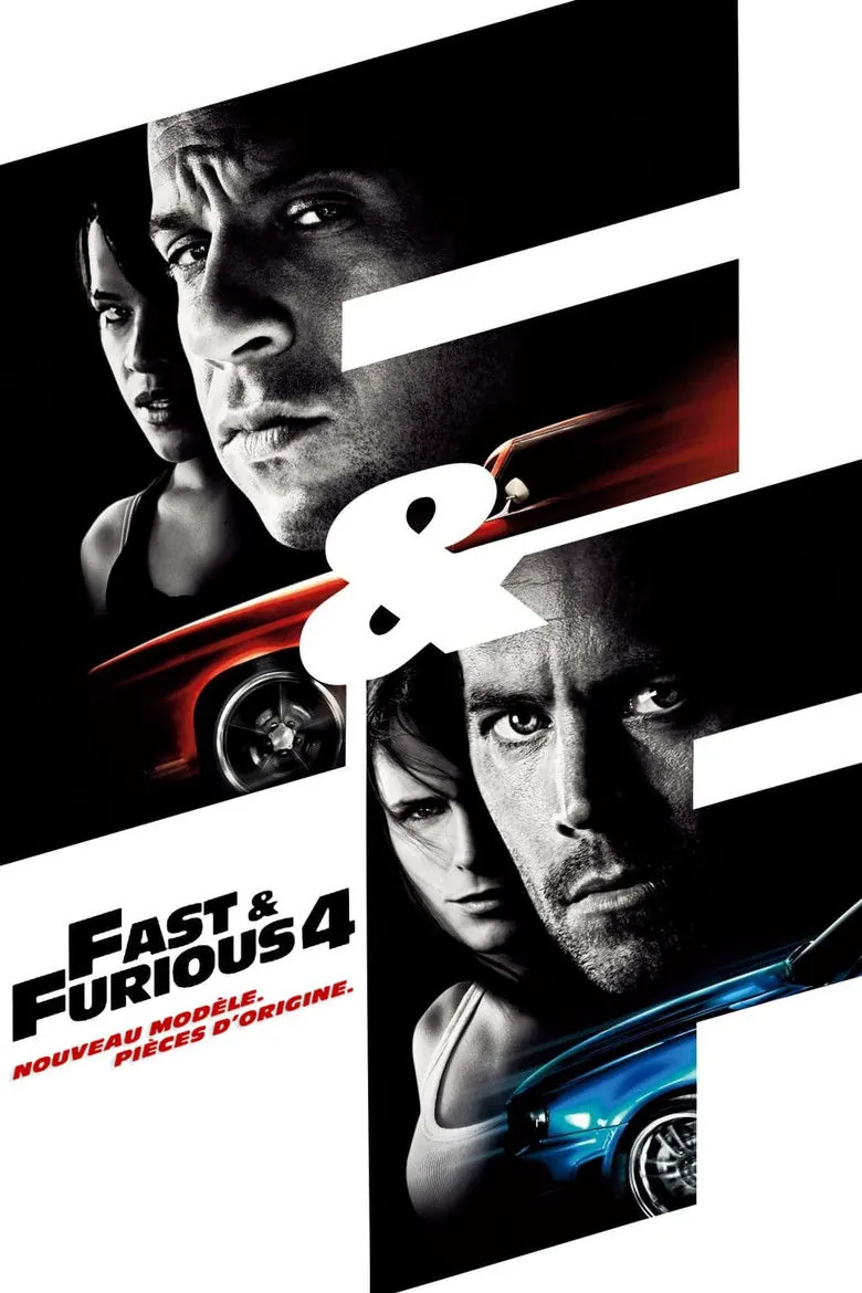 Affiche de Fast & Furious 4