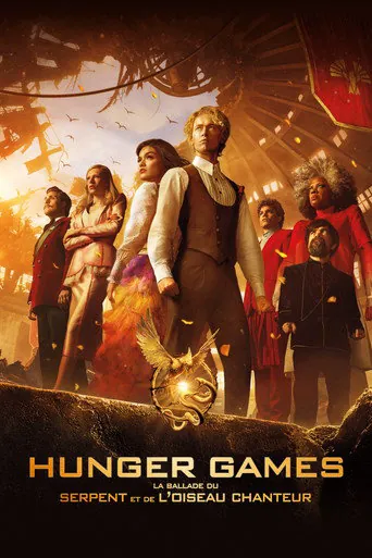Affiche de Hunger Games : La Ballade du serpent et de l'oiseau chanteur