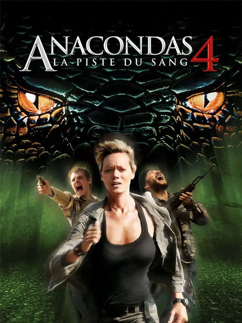 Affiche de Anacondas 4 : La Piste du sang