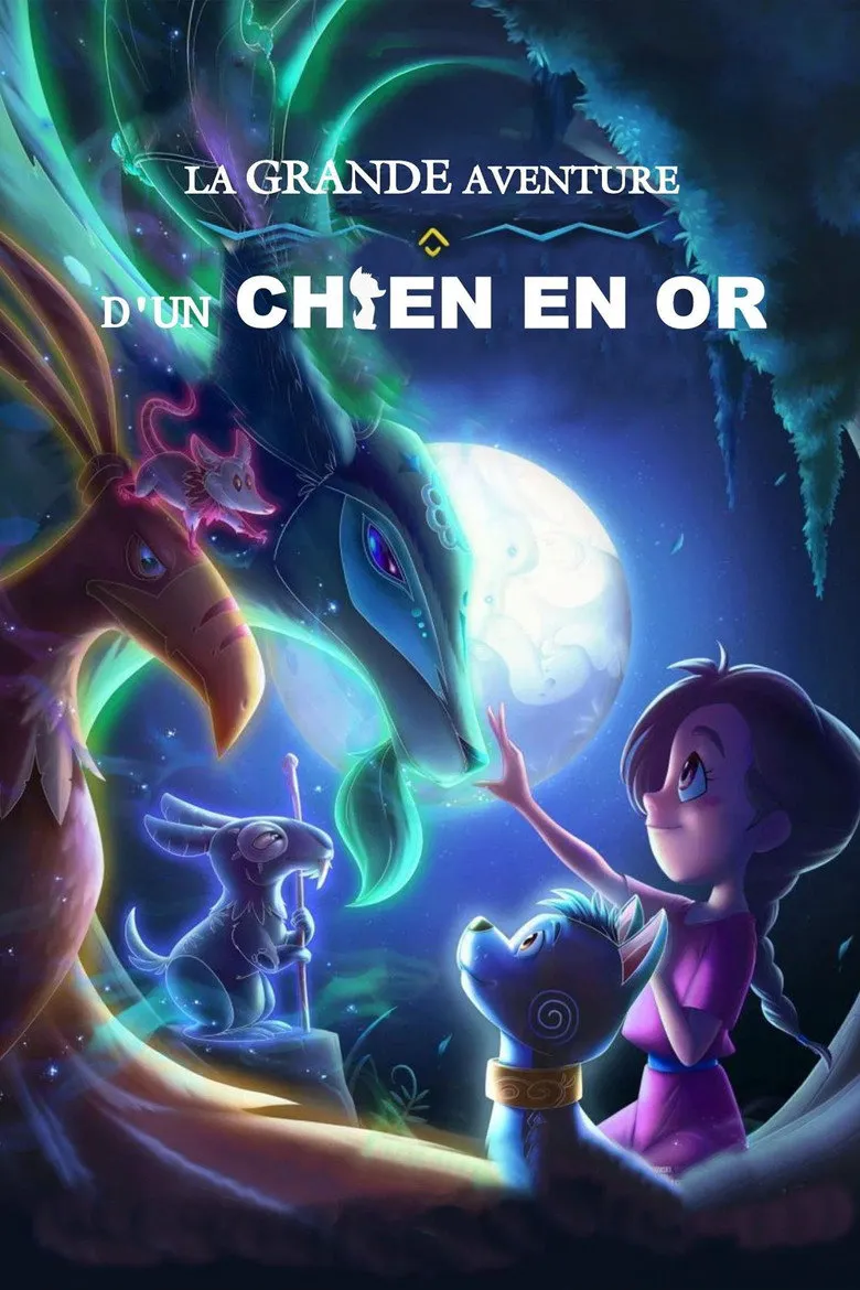 Affiche de La Grande Aventure d'un chien en or