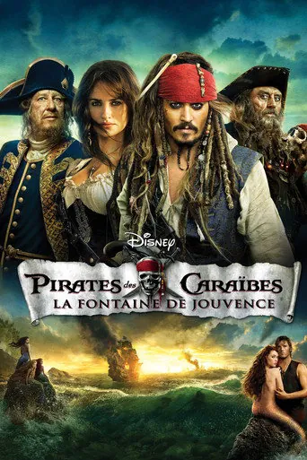 Affiche de Pirates des Caraïbes : La Fontaine de jouvence