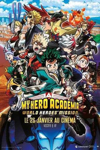 Affiche de My Hero Academia : World Heroes' Mission