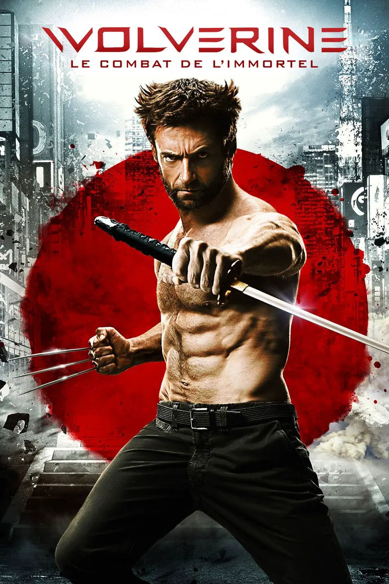 Affiche de Wolverine : Le Combat de l'immortel