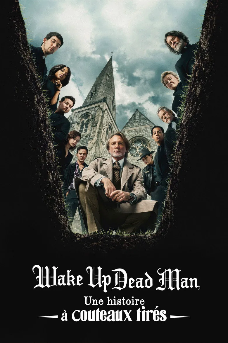 Affiche de Wake Up Dead Man : Une histoire à couteaux tirés