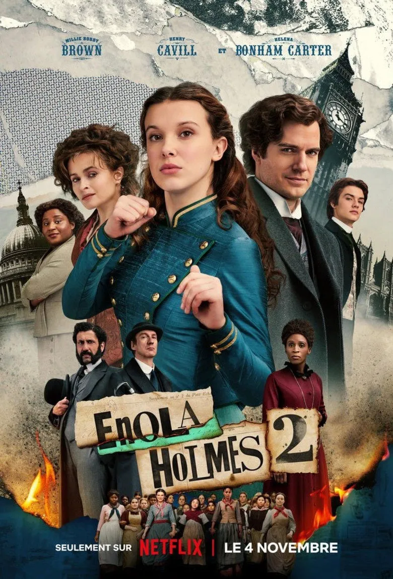 Affiche de Enola Holmes 2