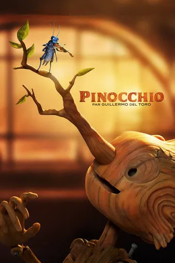 Affiche de Pinocchio par Guillermo del Toro
