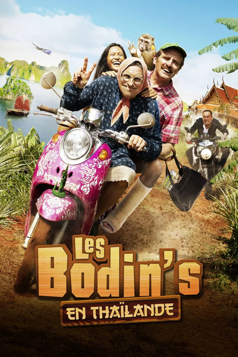 Affiche de Les Bodin's en Thaïlande