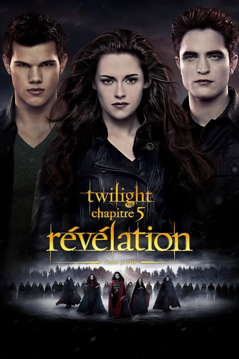 Affiche de Twilight, chapitre 5 : Révélation, 2ème partie