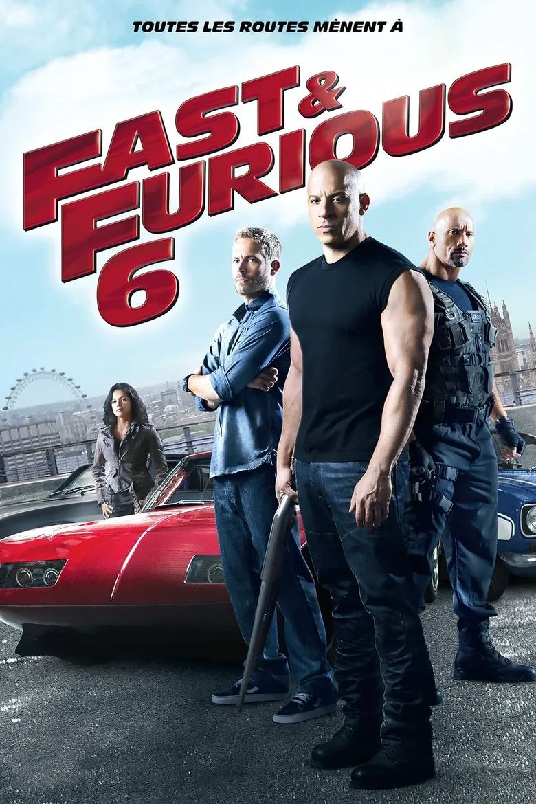 Affiche de Fast & Furious 6