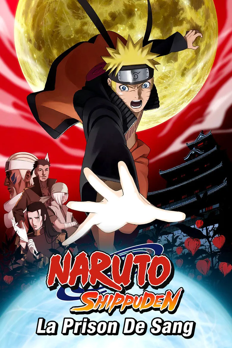 Affiche de Naruto Shippuden : La Prison de Sang