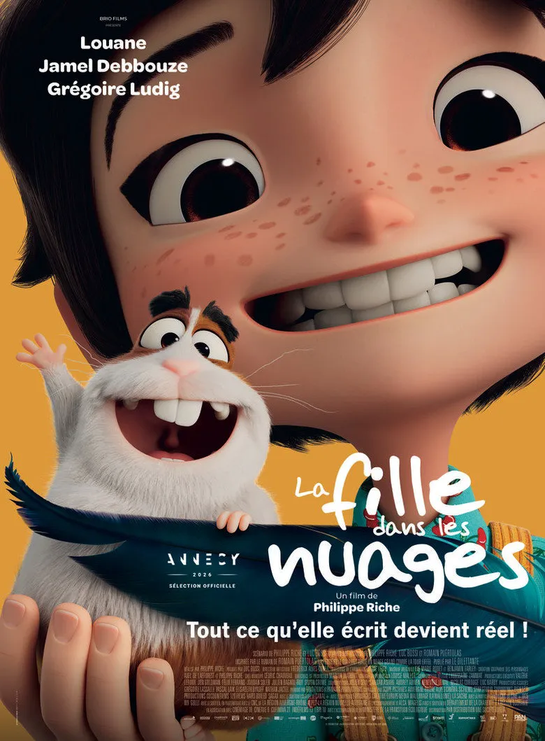 Affiche de La Fille dans les nuages