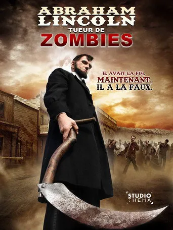 Affiche de Abraham Lincoln, tueur de zombies