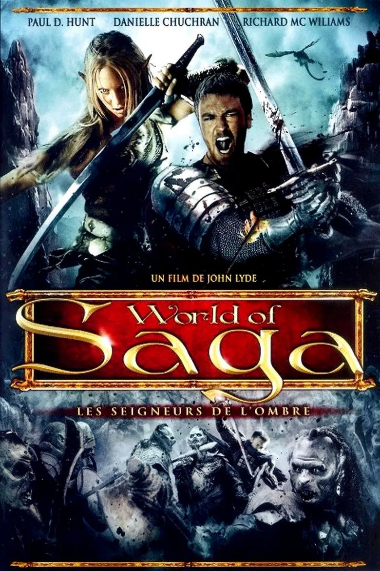 Affiche de World of Saga : Les Seigneurs de l'ombre