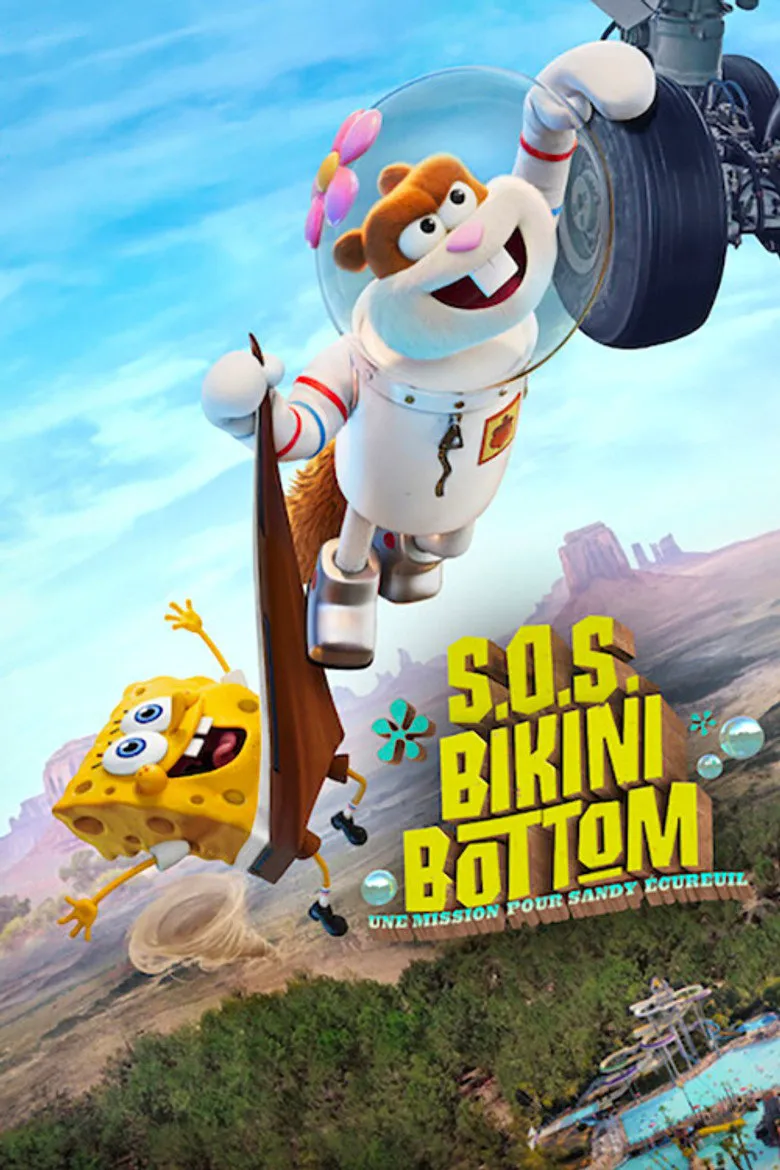 Affiche de S.O.S. Bikini Bottom : Une mission pour Sandy Écureuil
