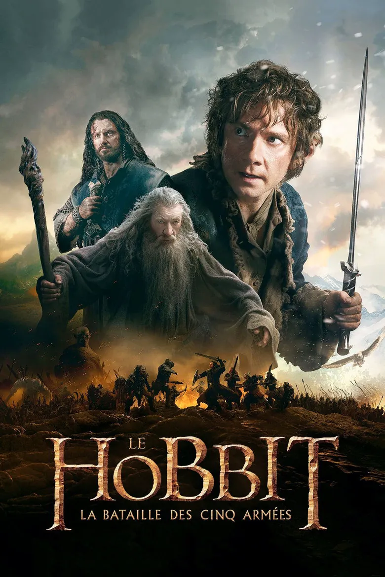 Affiche de Le Hobbit : La Bataille des cinq armées