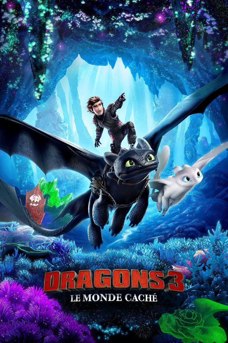 Affiche de Dragons 3 : Le monde caché