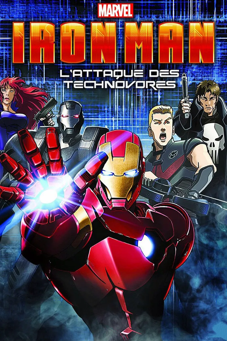 Affiche de Iron Man : L'Attaque des Technovores