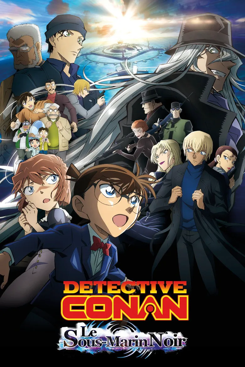 Affiche de Détective Conan : Le sous-marin noir
