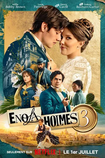 Affiche de Enola Holmes 3