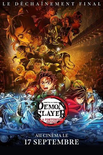 Affiche de Demon Slayer : Kimetsu no Yaiba La Forteresse Infinie