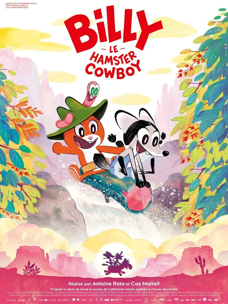 Affiche de Billy le hamster cowboy